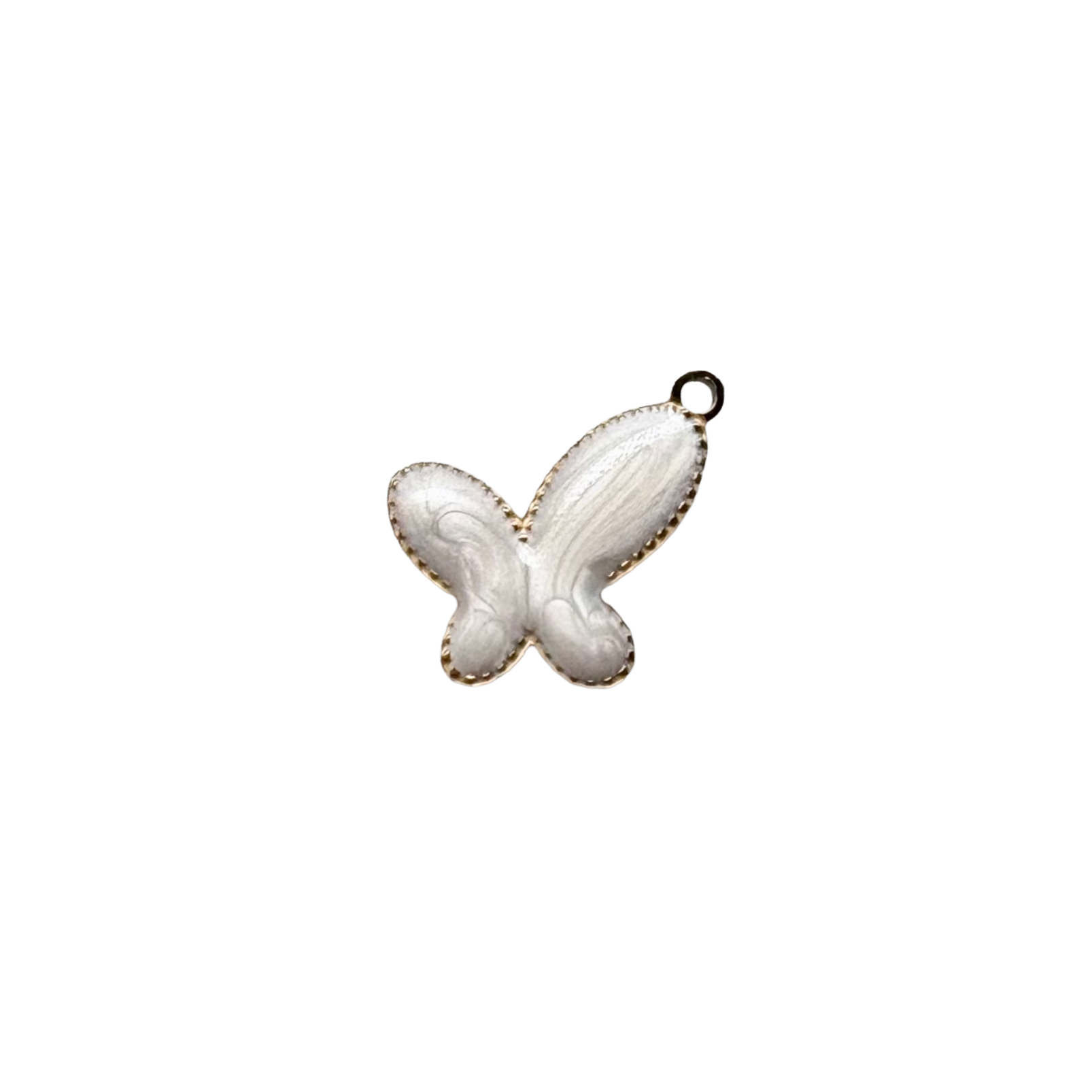 Charm Papillon nacré