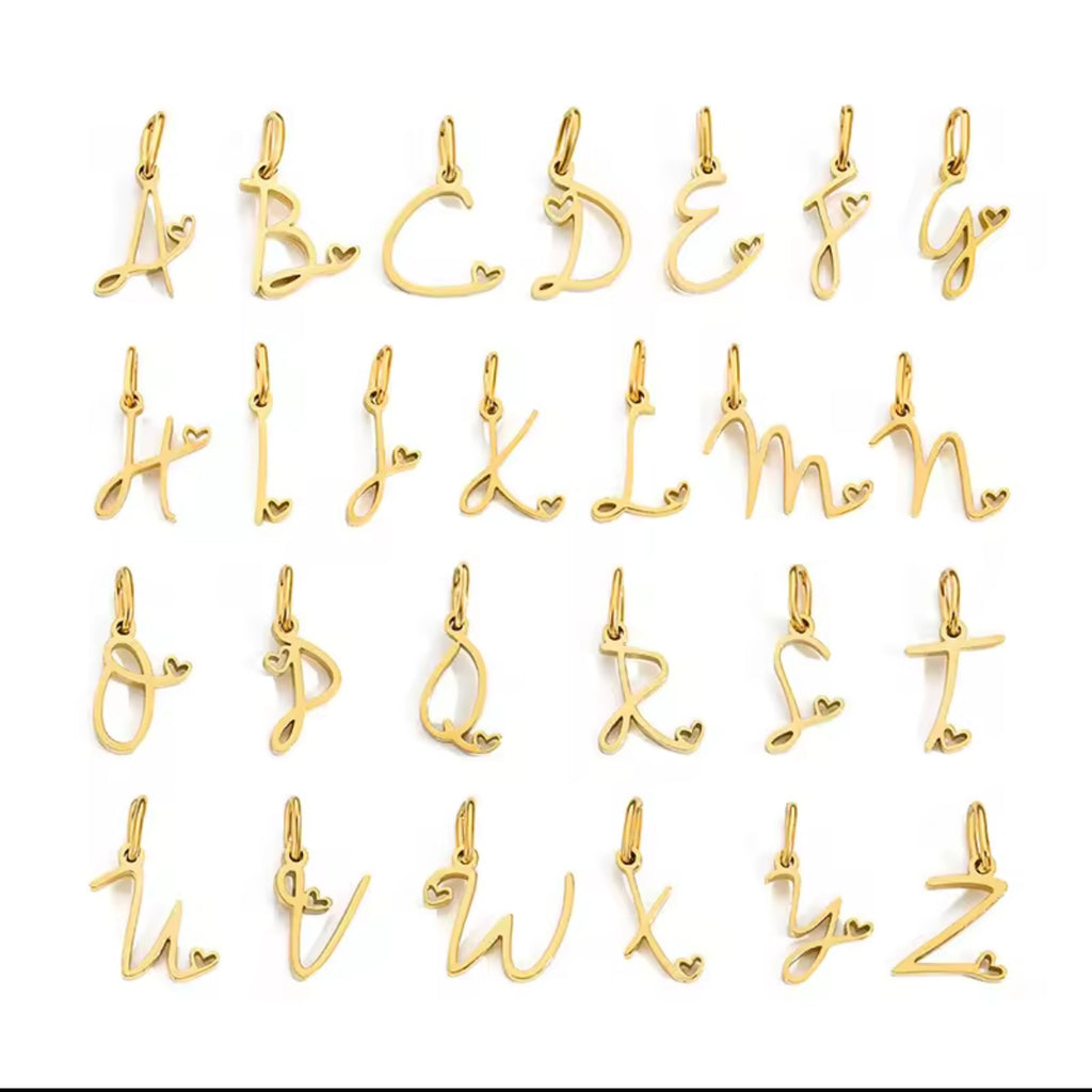 Charm Lettre cursive