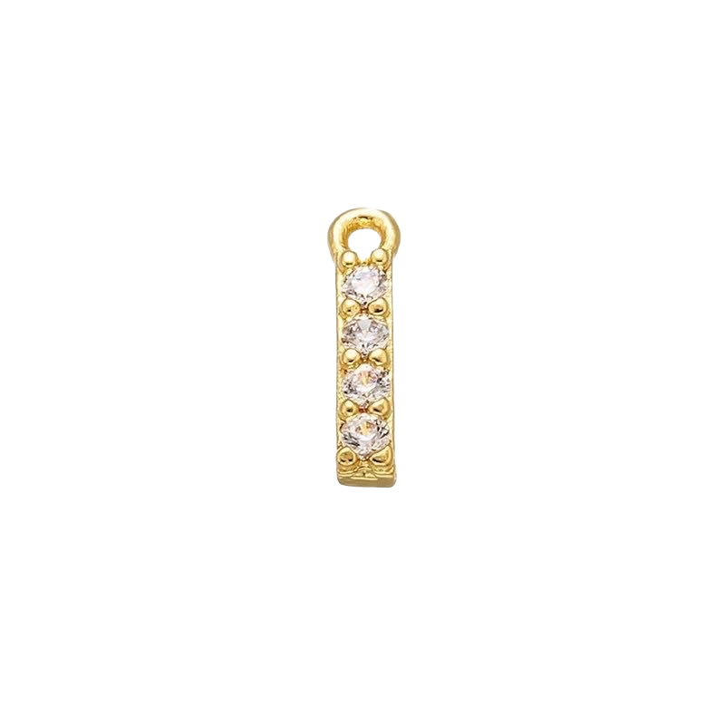 Charm Lettre strass