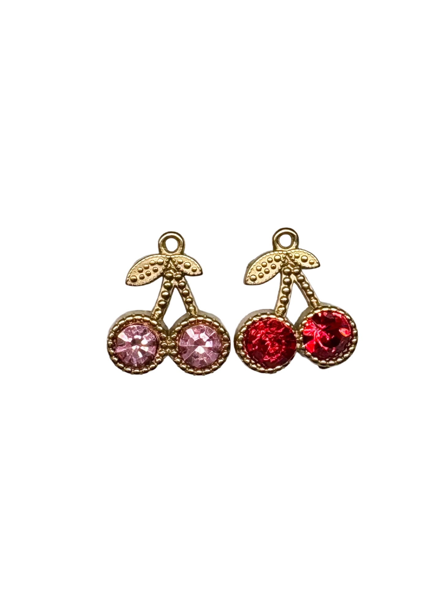 Charm Cerise brodé