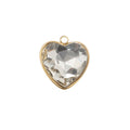 Charm Cœur diamant