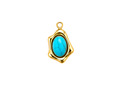 Charm Pierre Turquoise