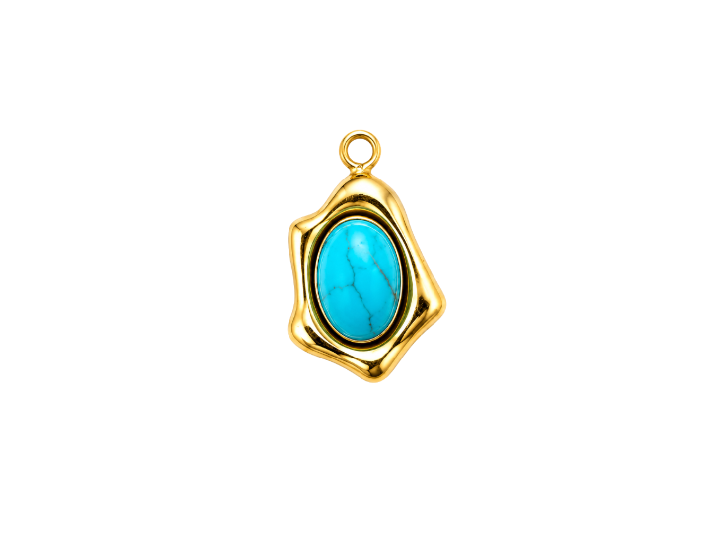Charm Pierre Turquoise