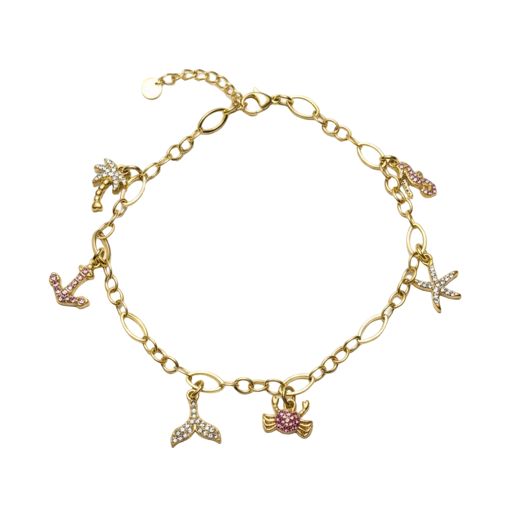 Bracelet de Cheville Bohème - Photo produit améliorée