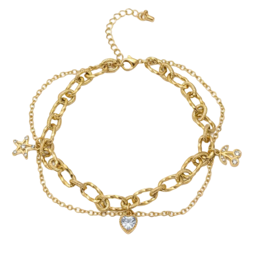 Bracelet de cheville Muse - fond blanc