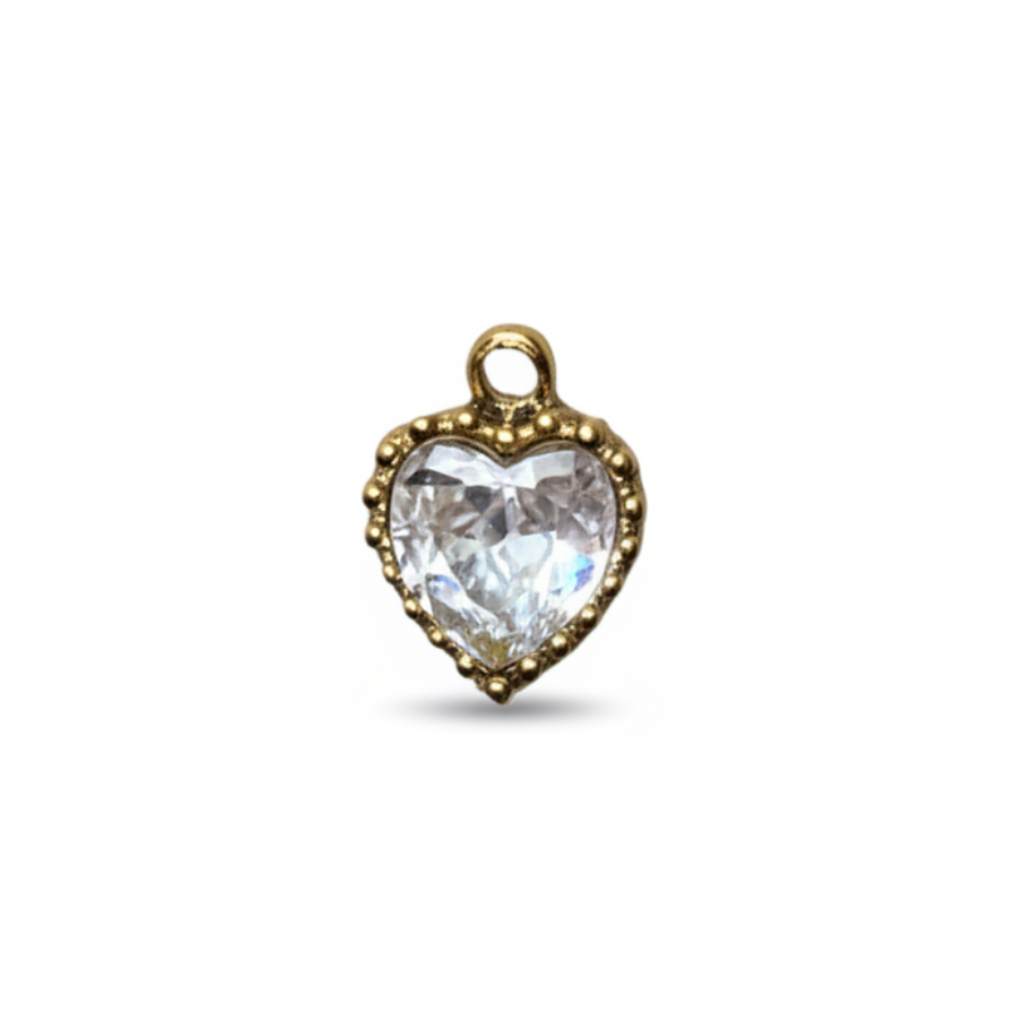 Charm Cœur Diamant Petit