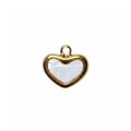 Charm Cœur Nacré