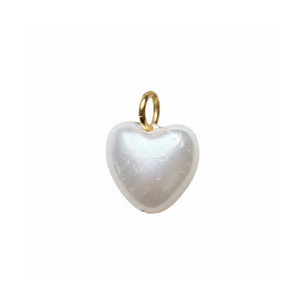 Charm Cœur Perle