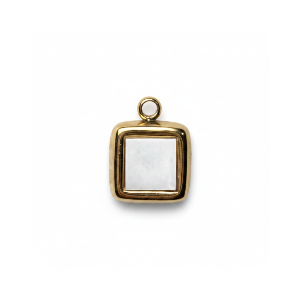 Charm Carré Nacré