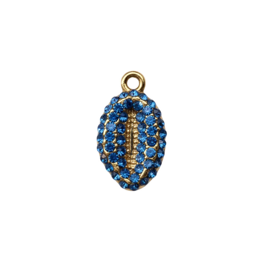 Charm Cauri Strass - Bleu