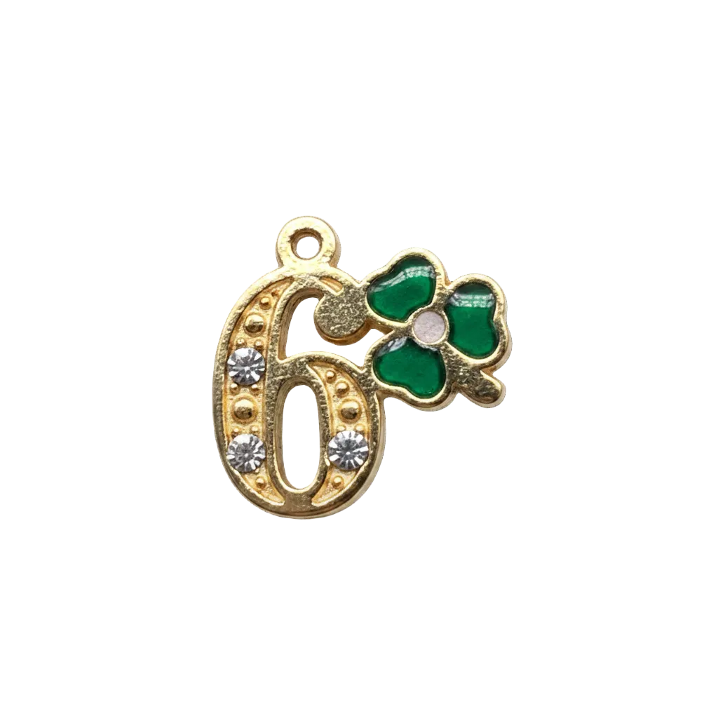 Charm Chiffre 6 - v5