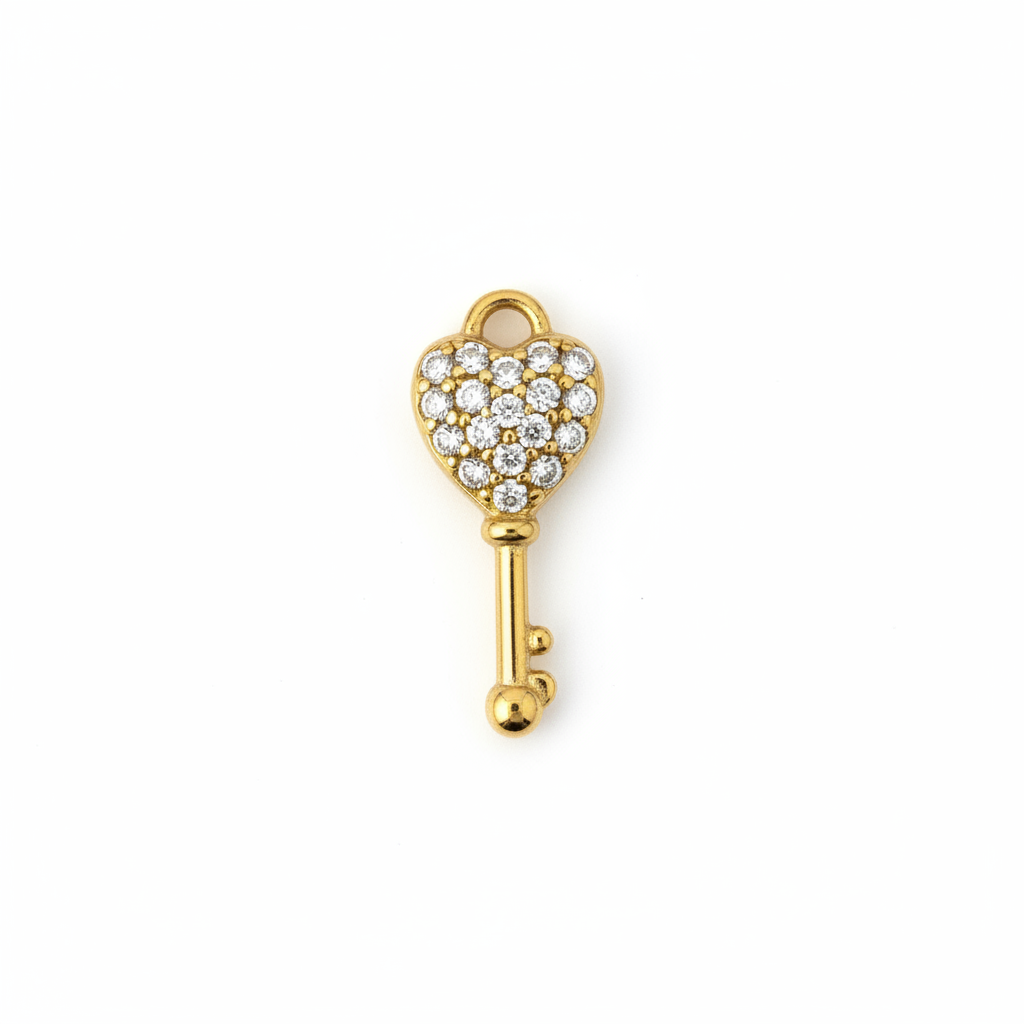 Charm Clé Cœur