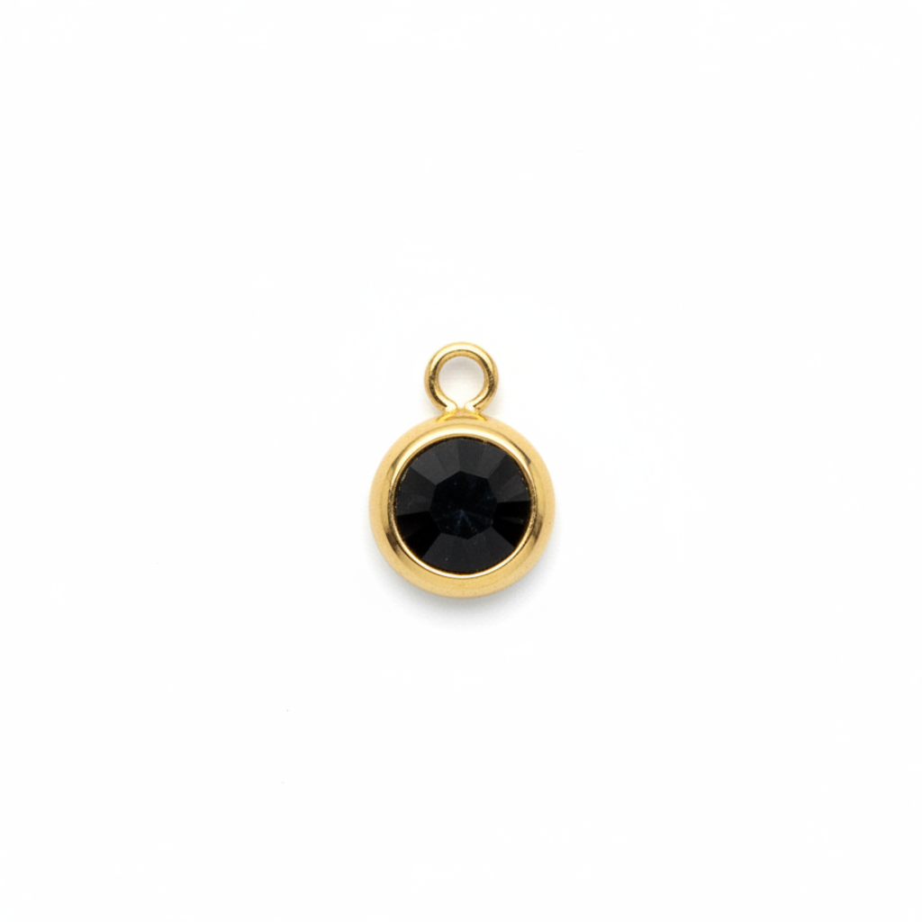 Charm Cristal - Noir
