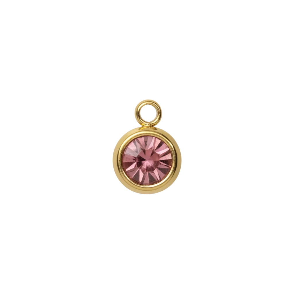 Charm Cristal - Rose