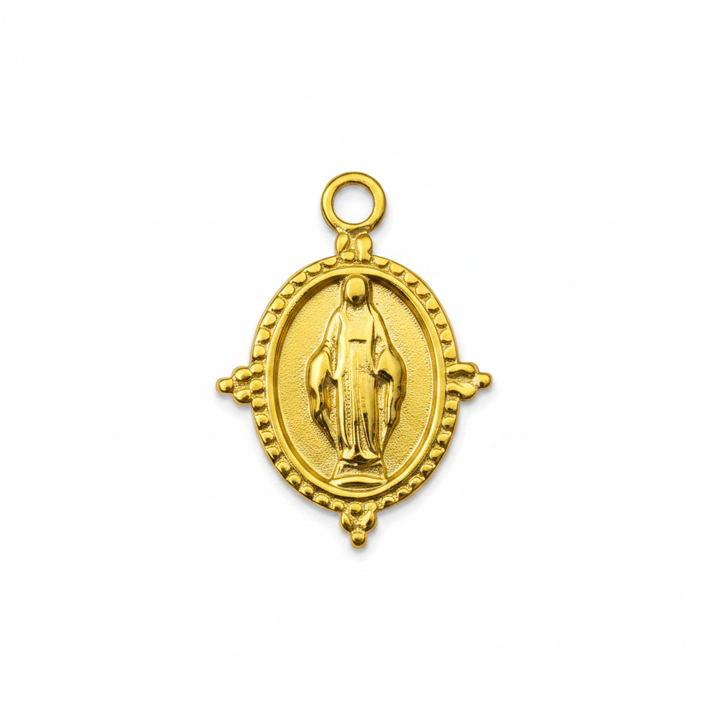 Charm Médaillon Marie
