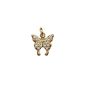 Charm Papillon Perlé