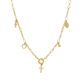 Collier Mona - fond blanc pur 1