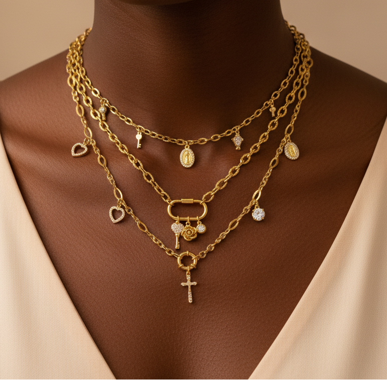 Collier Solé – Lifestyle superposé