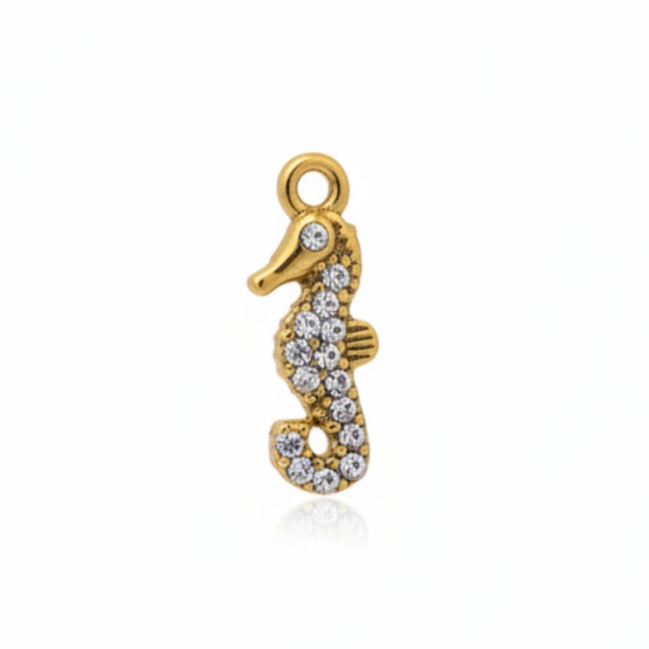 Hippocampe Strass - Clair